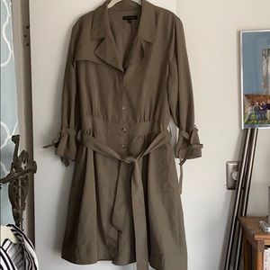 Utility / safari long line jacket blazer dress